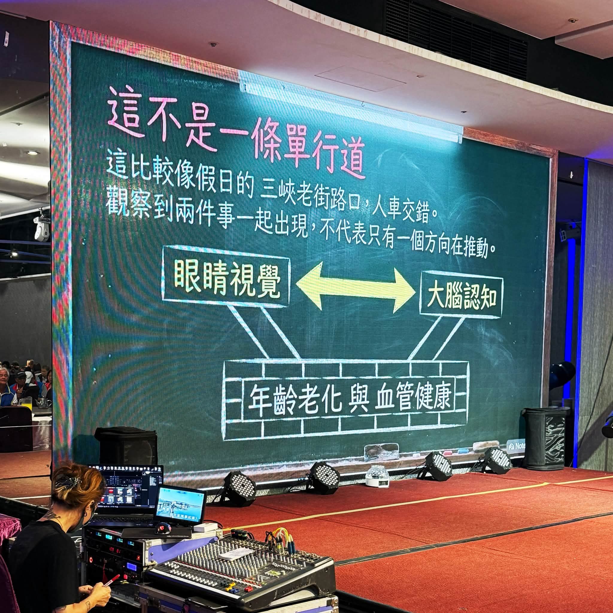 視覺功能與認知功能可能互相影響，也可能受到高齡與慢性健康因素共同影響
